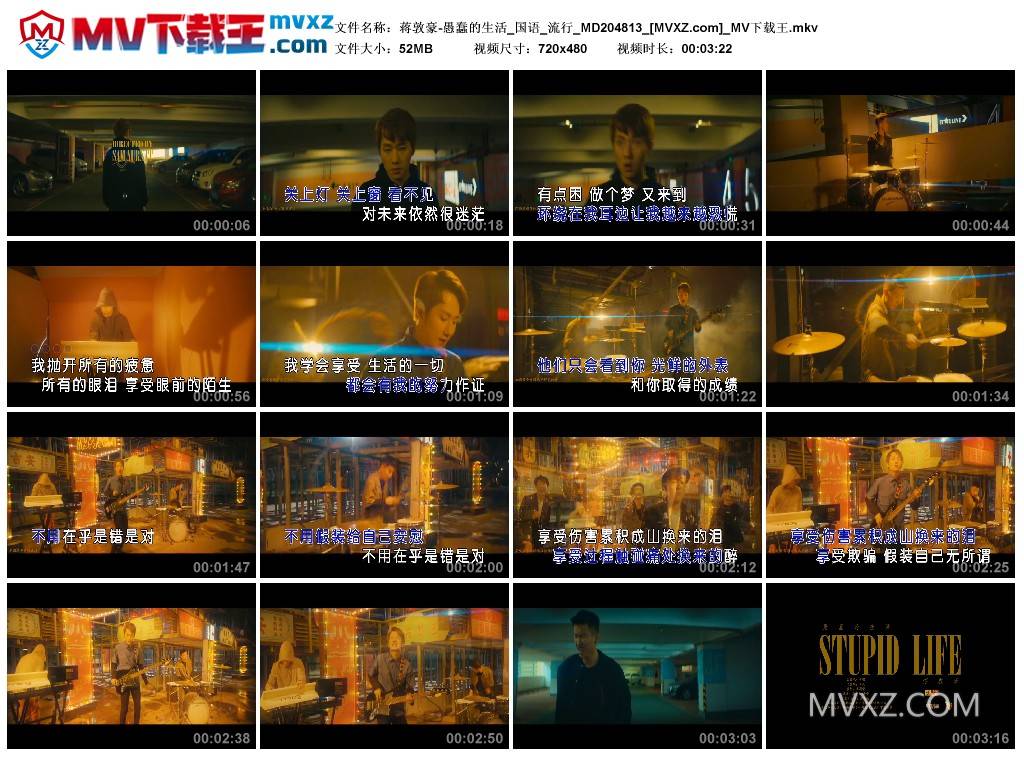 蒋敦豪-愚蠢的生活_国语_流行_MD204813